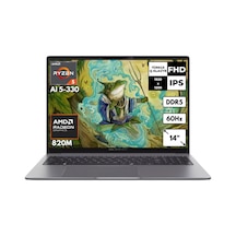 Asus ExpertBook P3 PM3406CKA-R516512G0DQB75 Ryzen Al 5 330 40 GB 4 TB SSD 14" W10P Dizüstü Bilgisayar