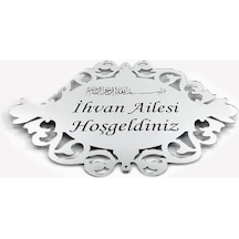 Ihvanonline Pleksi Kapı Süsü 3 - Gümüş