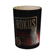 Rokus - 442 - Dana Etlı Kedı Konservesı 410 Gr X - Shophnrl - 6 Adet