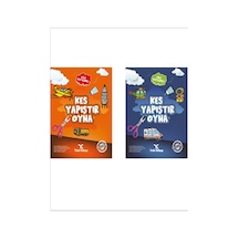 Okul Öncesi Kes-Yapıştır-Oyna Seti 2 Li Set