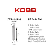 Kbz50f 50 Mm 2500 Adet Çivi