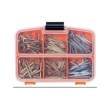 260 Adet Paslanmaz Beton Çivisi Seti - 3 Çeşit Çelik Beton, Duvar, Parke Çivisi Çivi Beton Çivisi Tr Diğer