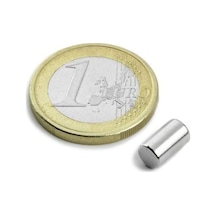 5 Adet Çap 5mm X Kalınlık 8mm Silindir Güçlü Neodyum Mıknatıs