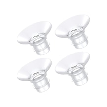Vkemall Elektrikli Göğüs Pompası Yedek Aksesuarı 2 Adet 17mm Ve 2 Adet 19mm Flanşlı Ek P Gösterildiği Gibi