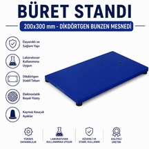 Büret Standı 200x300 Mm - Dikdörtgen Bunzen Mesnedi