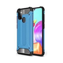 ​​Samsung Galaxy Uyumlu A21S - Kilif Darbe Önleyici Zirh Tank Kapak