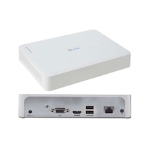 Hılook Nvr-108h-d, 8kanal, 4mpix, H265+, 1 Hdd Desteği, 1080p Kayıt, 60mbps Bant Genişliği, Nvr