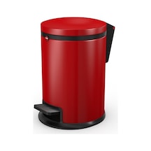 Hailo Pure S Kırmızı Çöp Kovası - 3 L Kırmızı