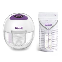 Mochi Giyilebilir Göğüs Pompası + 25li Süt Saklama Poşeti