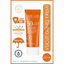 Spf 50 Vücut Güneş Kremi Yağ Ve Beyaz Kalıntı Bırakmayan Uva/uvb
