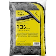 Reis Çift Kat Mikrofiber Oto Kurulama Havlusu 50×70 1300GSM