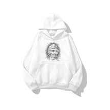 Tarzsokak Unisex Utopia Psycho Travis Scott Sweatshirt Hoodie Beyaz