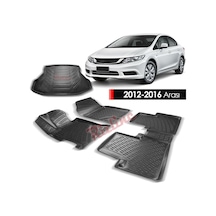 Honda Civic Fb7 Paspas Bagaj Havuzu 3D Rizline Havuzlu Set 2012-