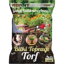 Abant 40x60 Cm 20 Lt Çiçek Toprağı Torf