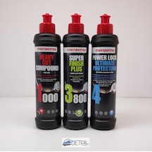 Menzerna 1000 3800 Powerlock Kalın Pasta Hare Boya Kor. Set 250ml
