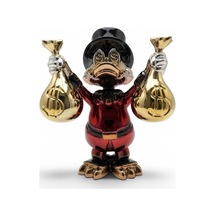 Billionaire Duck Dekoratif Ördek Biblo Kırmızı 40 Cm