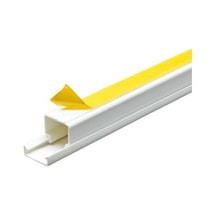 16X16 Yapışkanlı Plastik Kablo Kanalı 10 Metre De-Pa