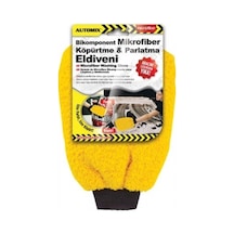 Bikomponent Mikrofiber Köpürtme Ve Parlatma Eldiveni
