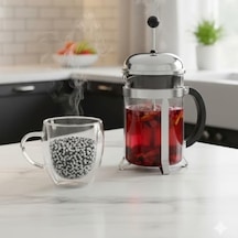 Çift Cidarlı Cam Kupa Seti Isı Yalıtımlı Kulplu Borosilikat Kupa Soğuk & Sıcak İçecek Termal Kupa Espresso Latte Çay Bardağı Seti-siyah,beyaz,-bjk Taraftar Aeropress