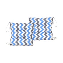 Bağcıklı Silikon Minder 40 40 2li Mavi