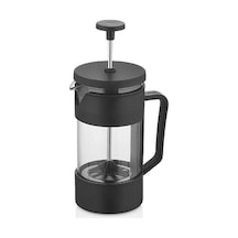 Bol Toptan - French Press 420 Ml, Siyah Bitki Çayı Ve Filtre Kahve Demliği Siyah