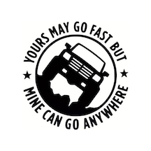 One Vıp Sale Off Road Arka Cam Sticker 15 X 15 Cm Mukavemetli