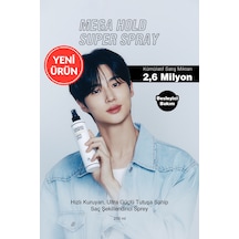 Hızlı Kuruyan, Ultra Güçlü Saç Şekillendirici Sprey Dashu For Men Mega Hold Super Spray 250 Ml