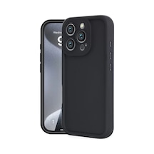Newface Apple İphone 16 Pro Kılıf Viera Silikon - Siyah
