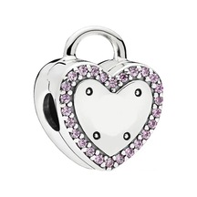 Nur Silver Kalp Gümüş Charm Nur-bl01170