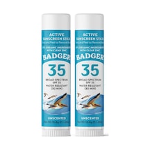 Badger Kokusuz Mavi Güneş Kremi Stick 2'li Set