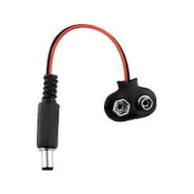 9V Pil Başlığı Jaklı Arduino 9V Pil  Başlık