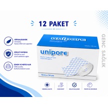 Unipore Elastik Flaster 10 10 Cm 12 Paket