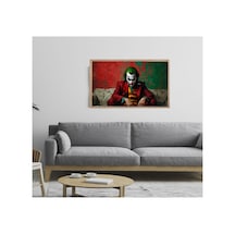 Poster Ahşap Çerçeveli Dekoratif Tablo Çok Renkli - 868787414 Çok Renkli