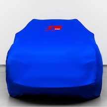 Volkswagen Caddy 4 2015-2020 R-line Logolu Oto Branda - Penye Örtü Mavi
