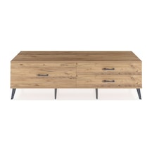 Hyperion Tv Ünitesi 3 Çekmeceli 176x44x51 Antrasit-çam/çam Atlas Çam/atlas Çam