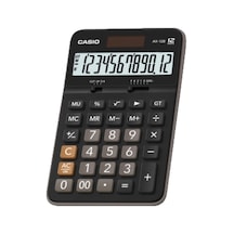 Casio Hesap Makinesi Masaüstü 12 Hane Ax-12b Çok Renkli