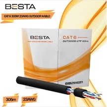 Besta Cat6 305 Metre Outdoor 23 Awg 305 M Ip Kamera Kablosu