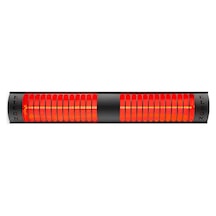 Bh-4000 4000 W Ip67 Dış Mekan Infrared Isıtıcı Siyah