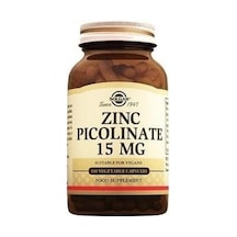 Zinc Picolinate 15 Mg 100 Bitkisel Kapsül E-vital