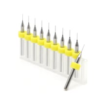 Koodmax 10 Adet 3D Yazıcı Micro Cnc Matkap Ucu Çelik Set 0.7MM Kutulu