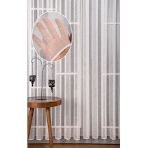Evdepo Home Kullanıma Hazır Keten Tül Perde (540611657)