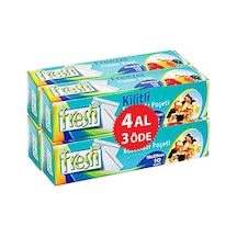 Fresh-Up Kilitli Buzdolabı Poşeti 19 x 25 CM 4 Al 3 Öde
