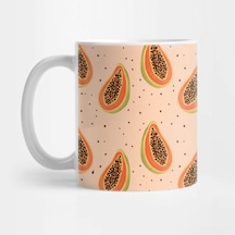 Papaya Kupa Bardak Çok Renkli