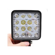 16 LEDLİ GERİ VİTES LAMBASI 10V-30V 48W OFFROAD PROJEKTÖR ÇALIŞMA