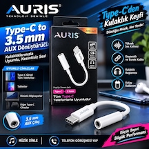 Auris Ars-ja01 Type-c 3.5 Mm Kulaklık Ve Ses Dönüştürücü Jak - Lisinya