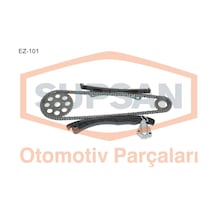 Supsan Ez-101 Eksantrik Zincir Seti Astra H-corsa C-d-combo-c-d-astra J-merıva-albea-doblo-egea-punto-500- 1.3 Jtd -1.3 Cdtı E4-e5-e6 Gergi Kiti