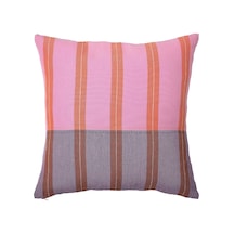 Kırlent Kılıfı, Pembe-turuncu, 50x50 Cm Çok Renkli