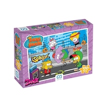 - Sokakta Hip Hop Temalı 100 Parça 34x24cm Çocuk Puzzle Yapboz Serisi