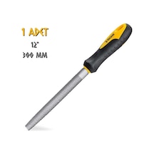 Sgs Saplı Ahşap Törpü Yarım Yuvarlak 12" 300 Mm.