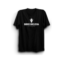 Stoned&Fame Dj Boris Brejcha Unisex %100 Pamuk Siyah T-shirt SIYAH